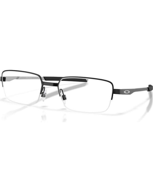 Oakley Black 55Mm Rectangle Optical Glasses