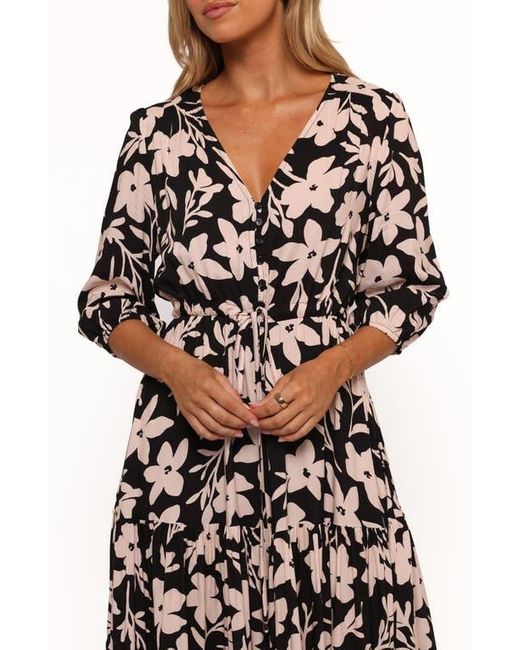 petal and pup black floral dress Sassafras Diggin Shirt | Charcoal main image 1