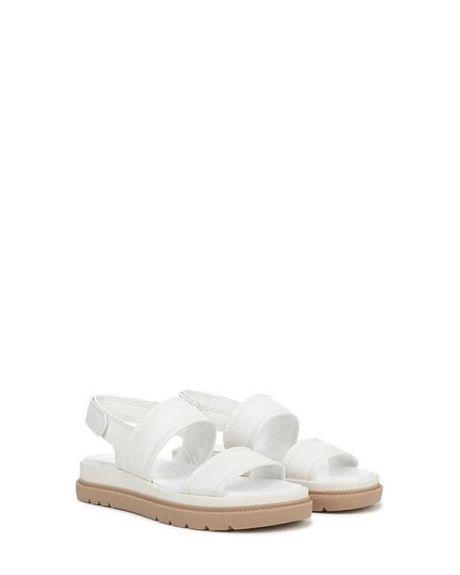 Naturalizer White Attract Slingback Platform Sandal