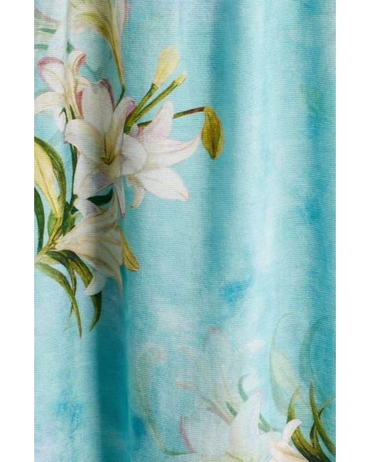 Petal & Pup Women's Blue Bernice Long Sleeve Maxi Dress Petal & Pup Women's Blue Bernice Long Sleeve Maxi Dress