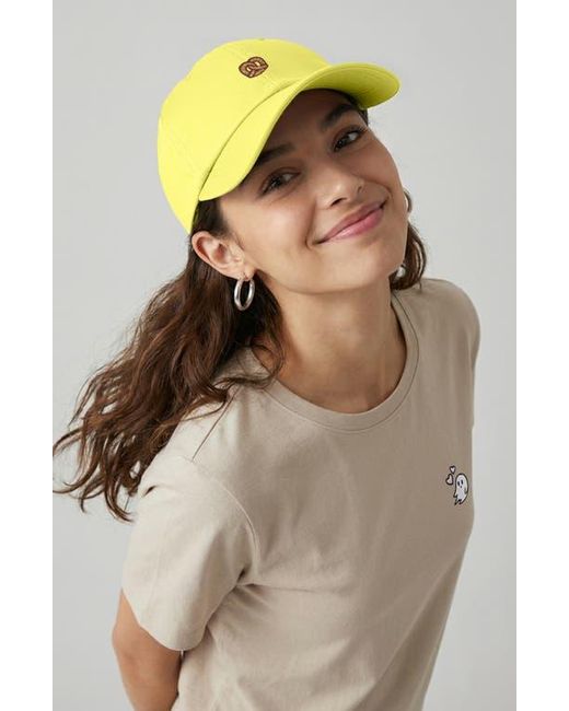 Alix White Pretzel Dad Cap