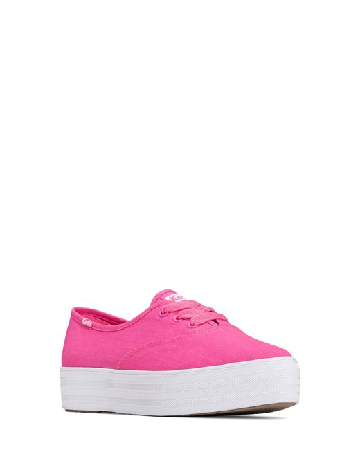 Keds Pink Keds Point Canvas Sneaker