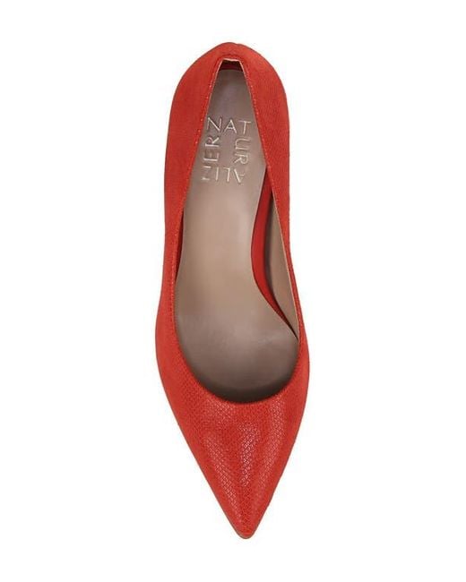 Naturalizer Red Anna Pointed Toe Pump