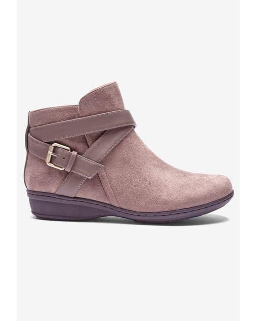 Comfortview Brown The Bronte Bootie