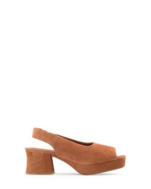 Jeffrey Campbell Brown Extendo Slingback Platform Sandal