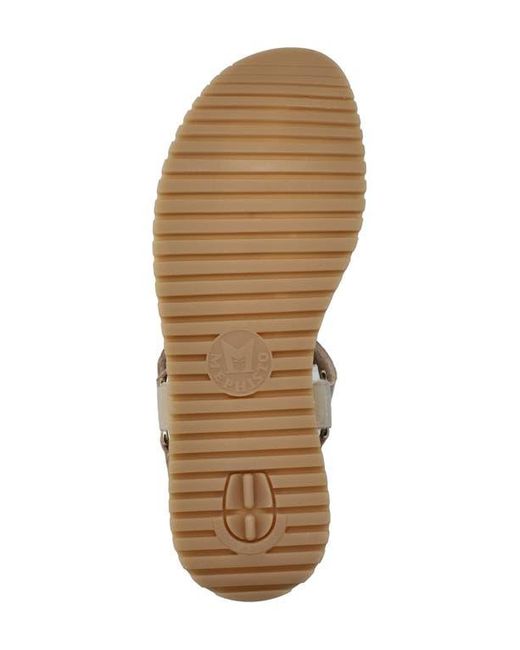 Mephisto Natural Jeanie Ankle Strap Sandal