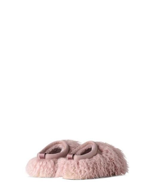 Ugg Pink Tazz Fluff Momma Genuine Shearling Slipper