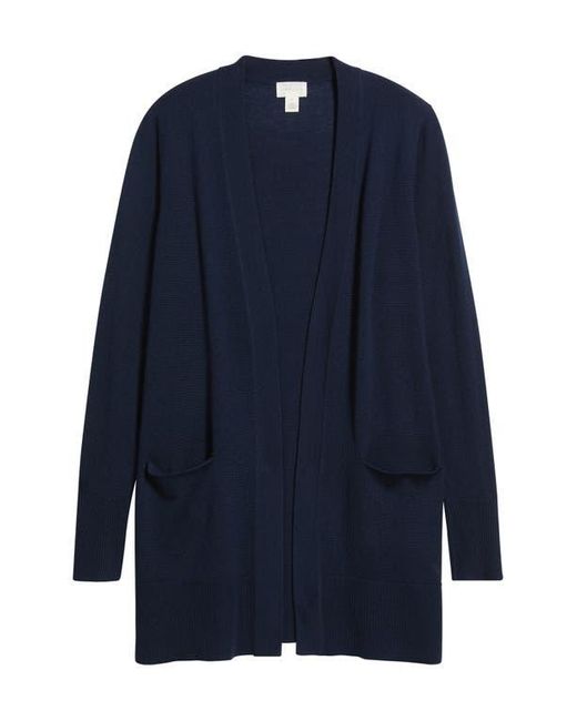 Caslon Blue Everyday Open Front Cardigan