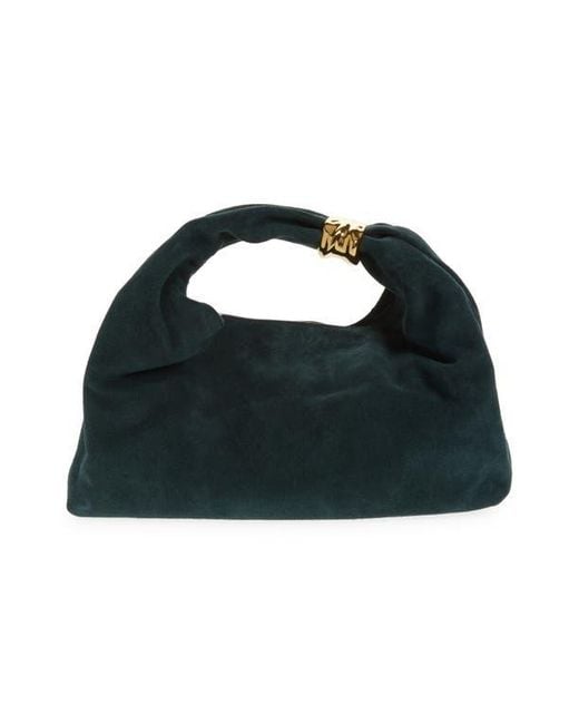 Madewell Black The Suede Mini Ring Pouch
