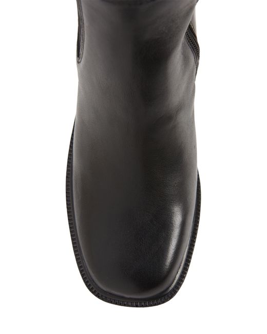 Steve Madden Deegan Lug Sole Knee High Boot in Black | Lyst