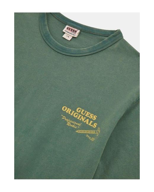 Guess Green Go Hardware Graphic T-Shirt for men