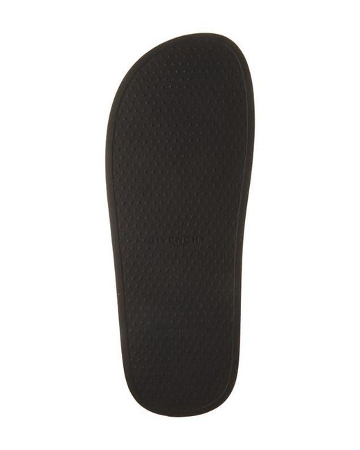 Givenchy Black Logo Slide Sandal for men
