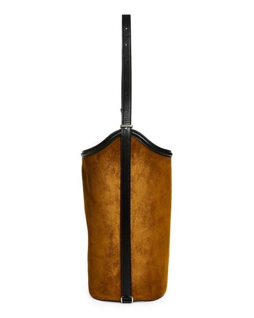 Proenza Schouler Brown Brant Suede Bucket Bag
