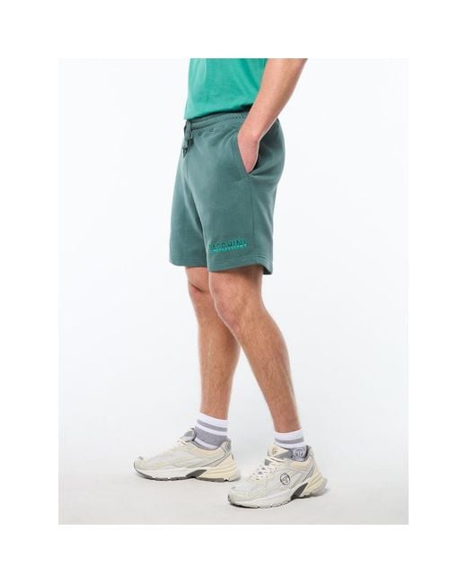 Sergio Tacchini Green Strisce Solid Short for men