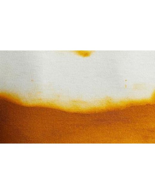 Jason Wu Blue Painted Stripe Long Sleeve Jersey Top