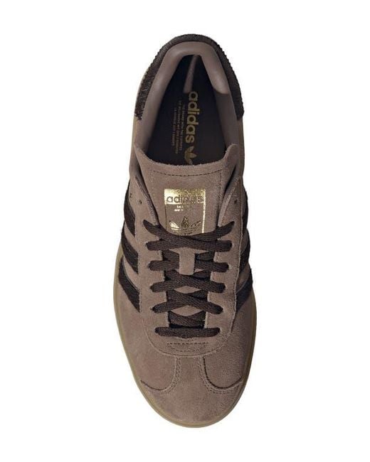 adidas gazelle silver green womens ADIDAS W Gazelle Bold 'Trace Brown' Platform JQ6436