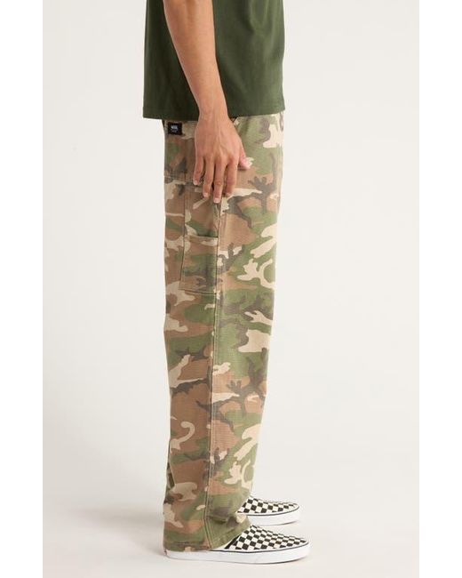 Vans Multicolor Drill Chore Camo Print Cotton Pants for men