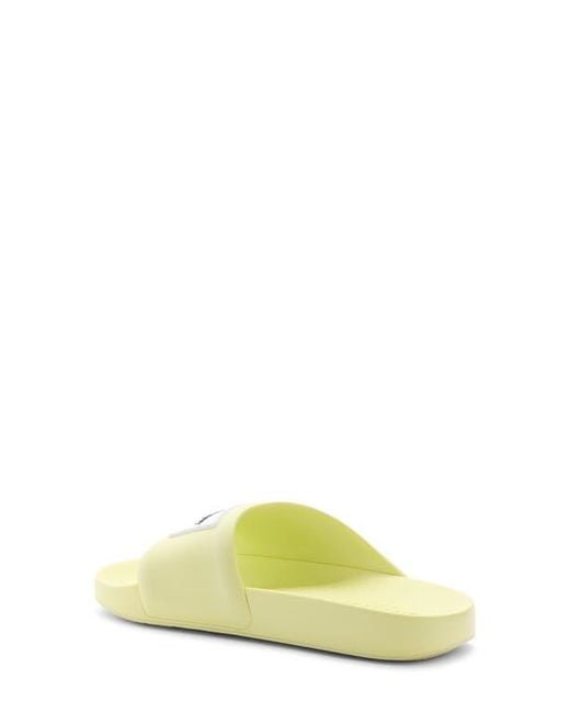 Givenchy Yellow Label Slide Sandal