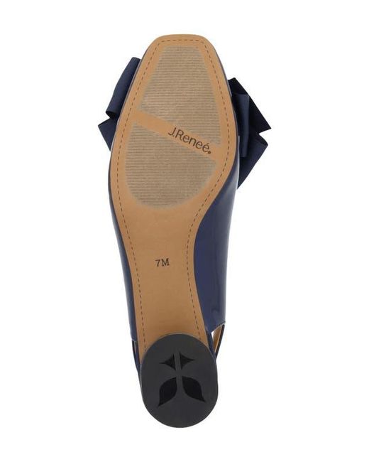 J. Reneé Blue Lazule Slingback Pump
