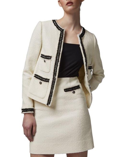 L.K.Bennett Gray Charlee Tweed Jacket