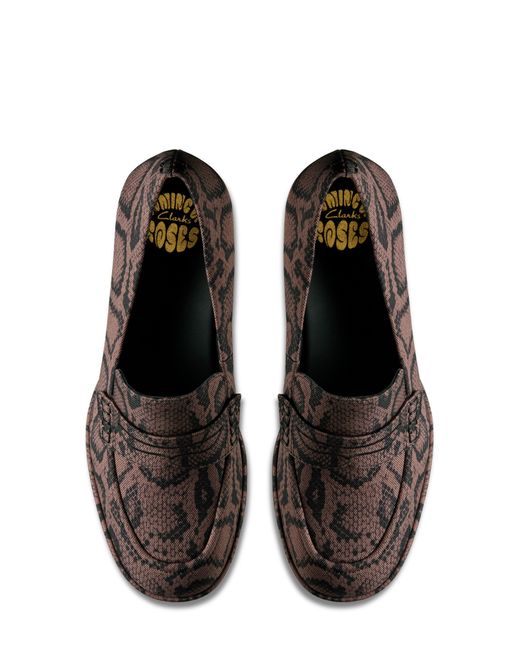Clarks Brown Clarks(r) X Martine Rose Coming Up Roses Loafer Pump