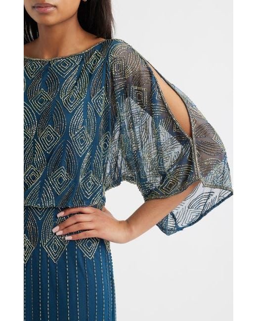 chanel beaded dress Vintage Chanel Sequin Black Tie Sheath Gown & Bolero Set – Recess main image 1