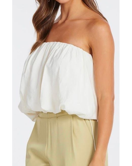 Bishop + Young White Serene Bubble Solid Top