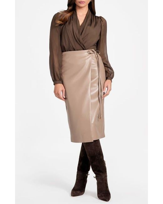 chinese dress ladies Dark Marsala Faux Leather Front Zipper Mini Dress
