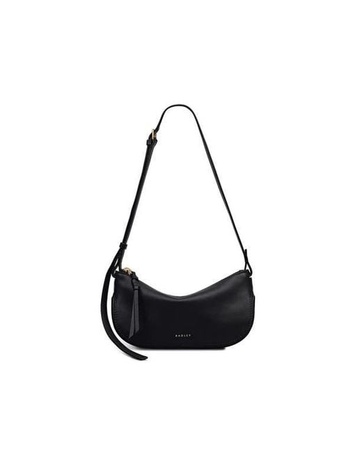 Radley Black The Iris Ziptop Crossbody Bag