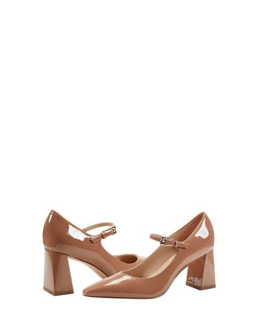 Marc Fisher Brown Nollie Pointed Toe Pump