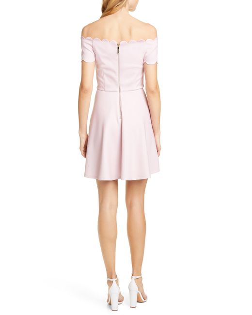 ted baker off the shoulder