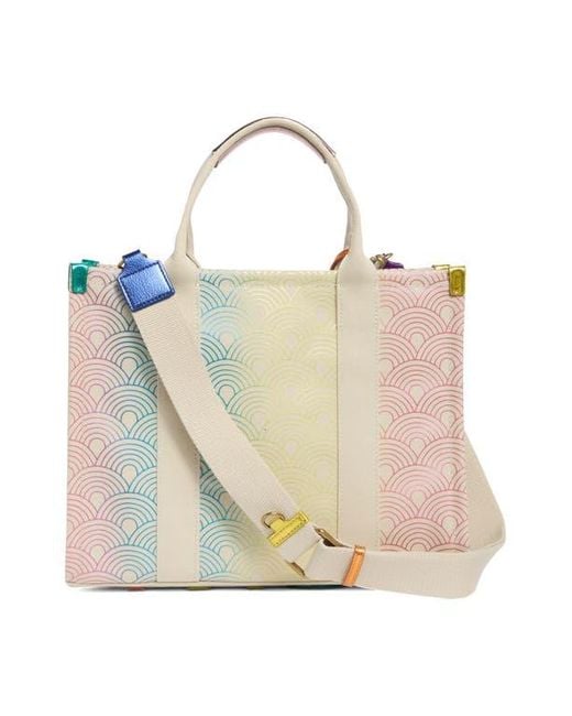 Kurt Geiger Metallic Small Southbank Tote