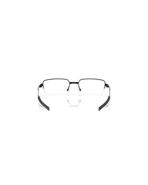 Oakley Black 55Mm Rectangle Optical Glasses