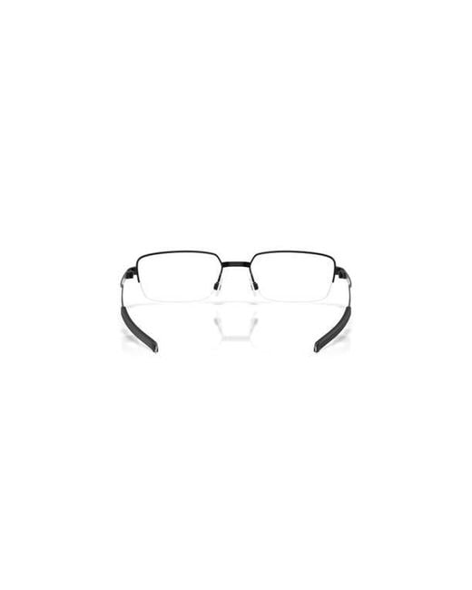 Oakley Black 55Mm Rectangle Optical Glasses