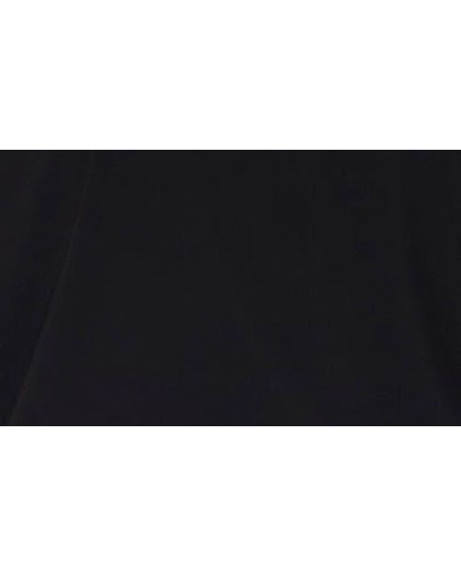 Vince Camuto Black High-Low Relaxed Fit T-Shirt