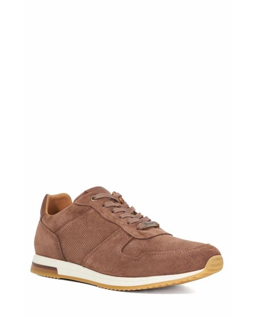 Dune Brown Trilogy Sneaker for men