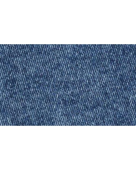 Steve Madden Blue Beatrix Denim Halter Top