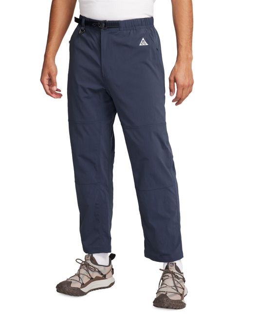 Nike Blue Acg Belted Hiking Pants for men