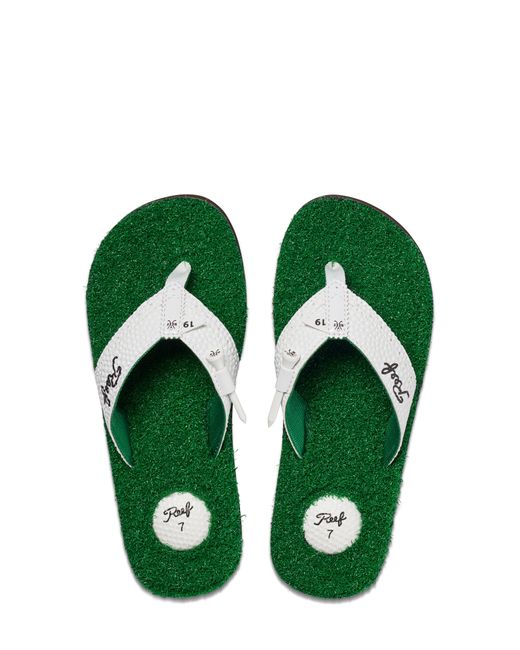 Reef Green Mulligan Golf Flip Flop