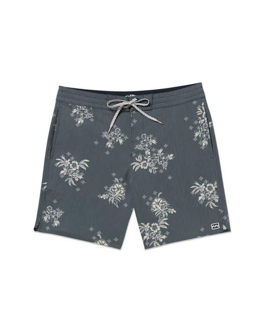 Billabong Blue Good Times Lo Tide Board Shorts for men