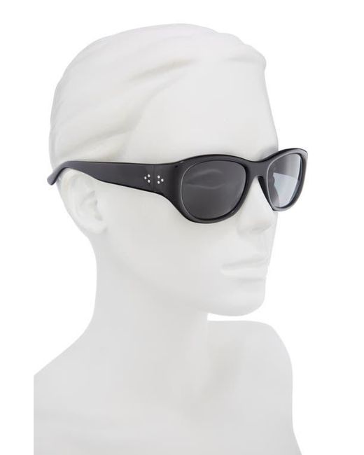 LIE STUDIO Black The Lee Sunglasses