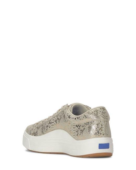 Keds White Park Platform Sneaker