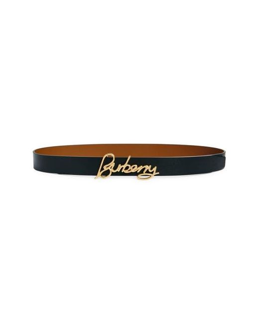 Burberry Signature Reversible Leather Belt Lyst