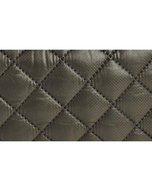 MZ Wallace Green Small Metro Quilted Nylon Camera Bag