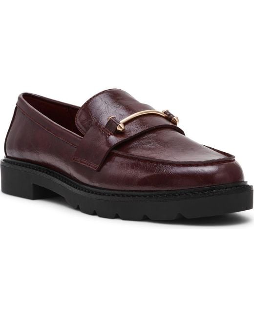 Anne Klein Brown Emme Bit Loafer