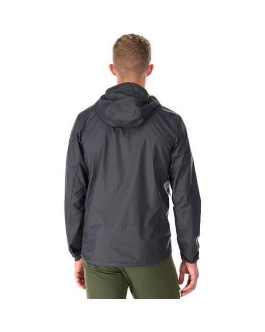 Rab Gray Vital Windshell Hooded Jacket for men