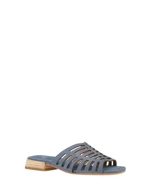 Eileen Fisher Blue Fira Slide Sandal