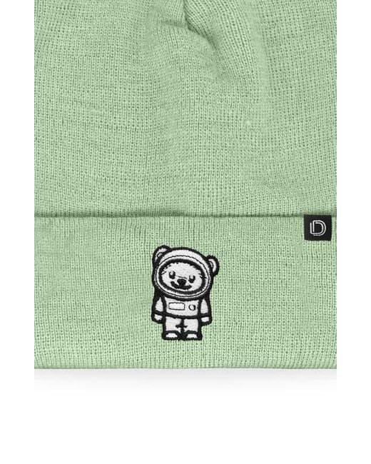 Alix Green Ice Bear Beanie for men