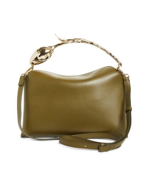 Erdem Green Medium Bloom Bag