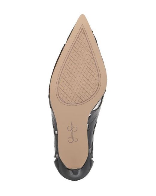 Jessica Simpson Black Erinia Pointed Toe Pump